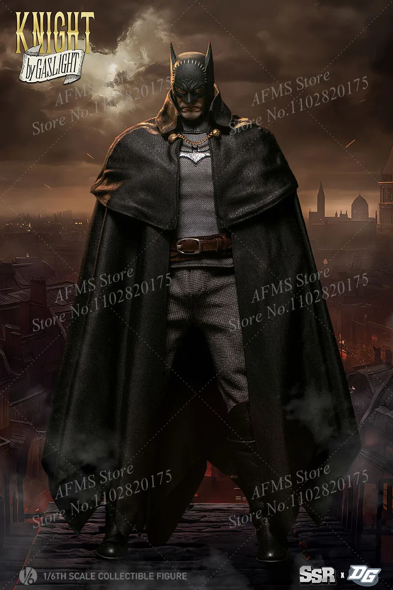 SSR SSC-011 1/6 Scale Collectible Figure Knight By Gaslight Batman：Gotham By Gaslight Hero 12Inch Men Soldier Action Figure Body