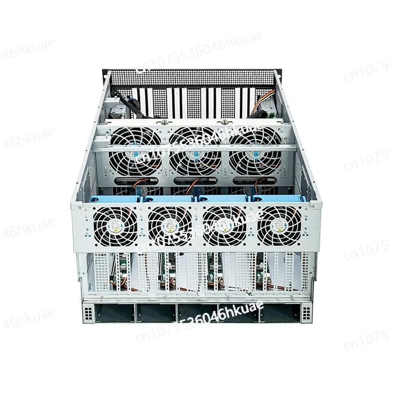 

6U Rack Mount Chassis Support 8 Cards High Capacity Multi Card Installation Household Equipment Cabinet Case