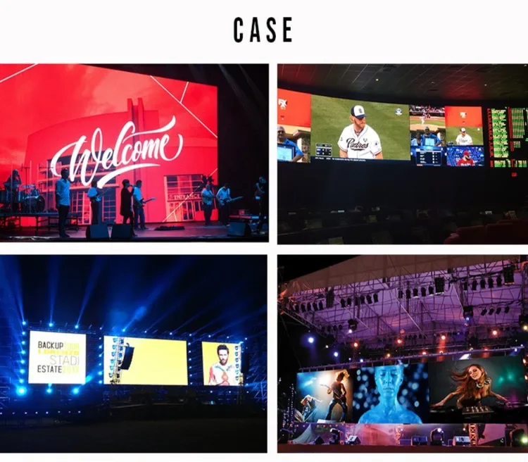 2 Stks/partij Concurrerende P4 Indoor 80X40 Pixels Full Color Led Display Module 320X160Mm