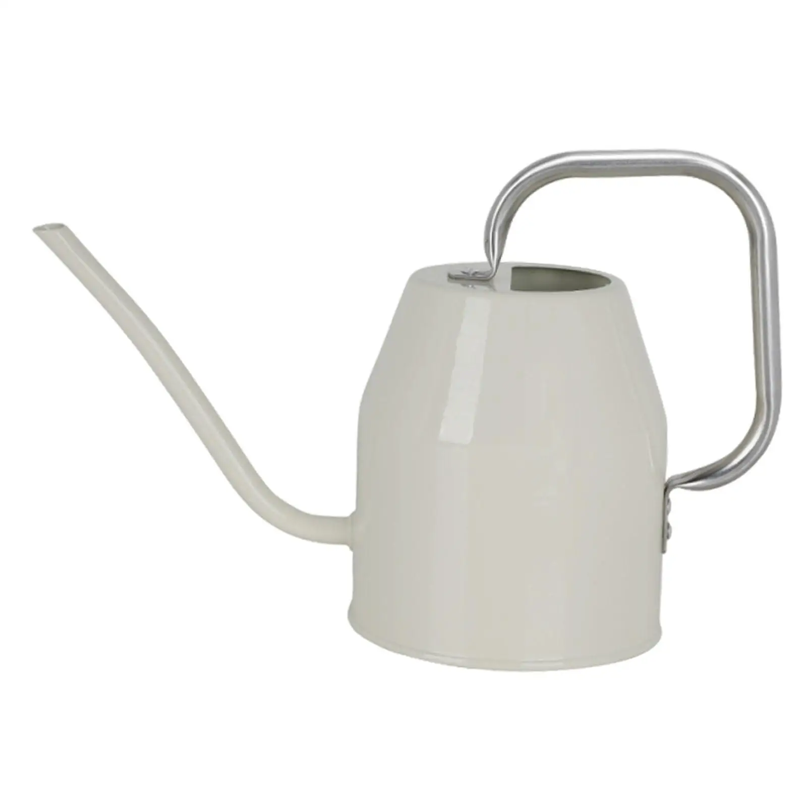 Thickened Stainless Steel Watering Can with Extended Nozzle for Garden Patio Vegetable Flower Plants