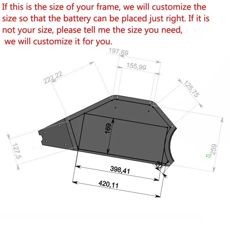 72v 50Ah lithium ion triangle battery 18650 li ion Polygon battery for 5000w Mountain Bike scooter Motorcycle + 10A charger