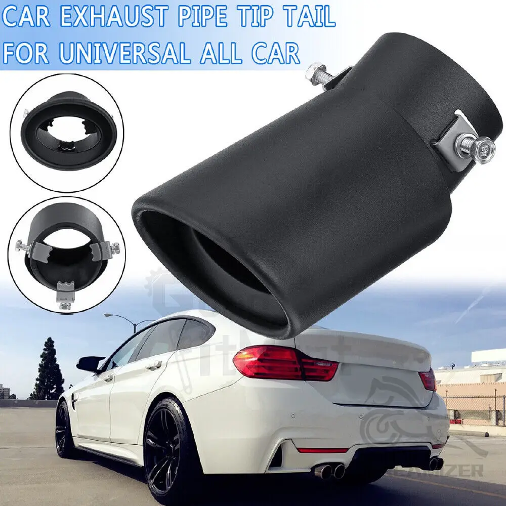 

Black Stainless Car Exhaust Pipe Tip Rear Tail Muffler Exhaust Pipe Accessories For Toyota Corolla Camry