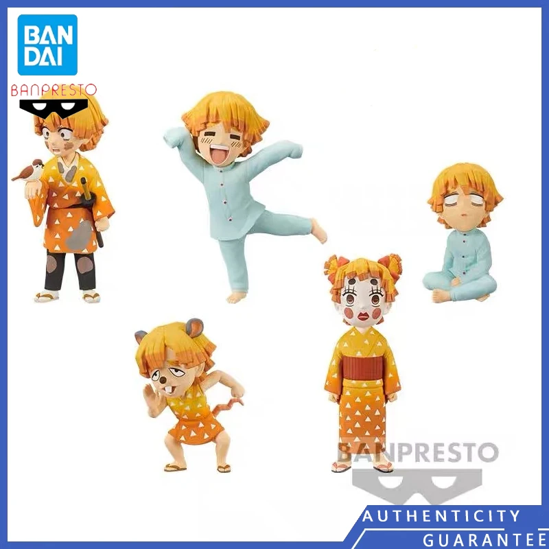 

[Телефон] BANDAI BANPRESTO Agatsuma Zenitsu, рассекающий демонов, 7 см, Мультяшные и аниме-фигурки, модели, детские подарки