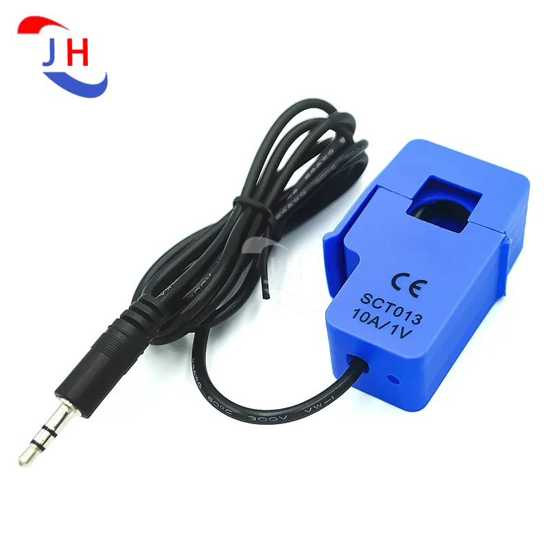 New Current Sensor SCT013-000 SCT013 5A 10A 15A 20A 30A 50A 60A 100A 50MA SCT-013 0-100A Non-invasive AC Split Core Transformer