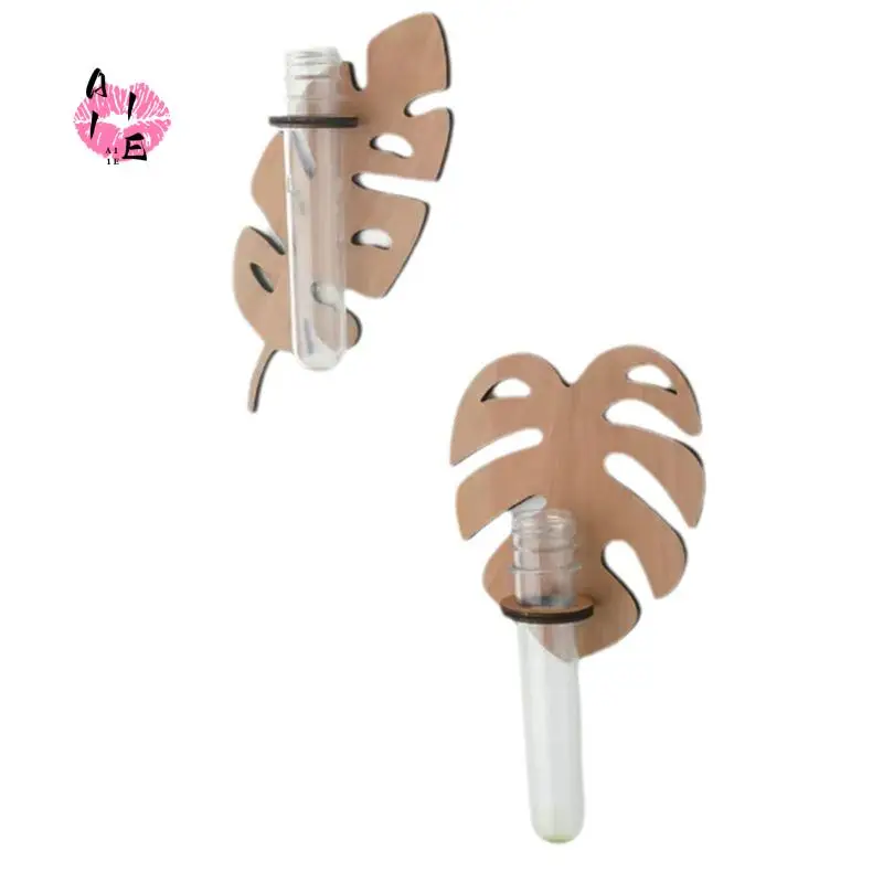 A11E-Leaf Shape Wall Green Plant Rack For Indoor Plants Plant Propagation Station Wall Decor Art Vase Stand For Mom Gifts