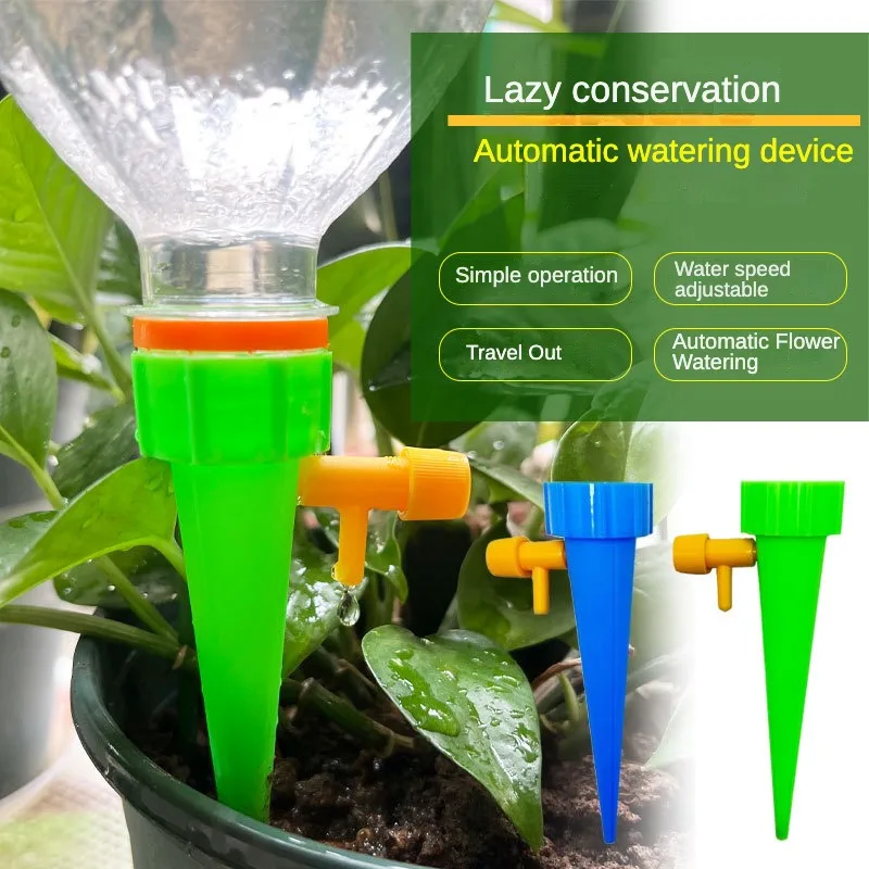 

10Pcs/5pcs Self-Watering Kits Automatic Waterers Drip Irrigation Indoor Plant Watering Device Plant Garden Gadgets Creative