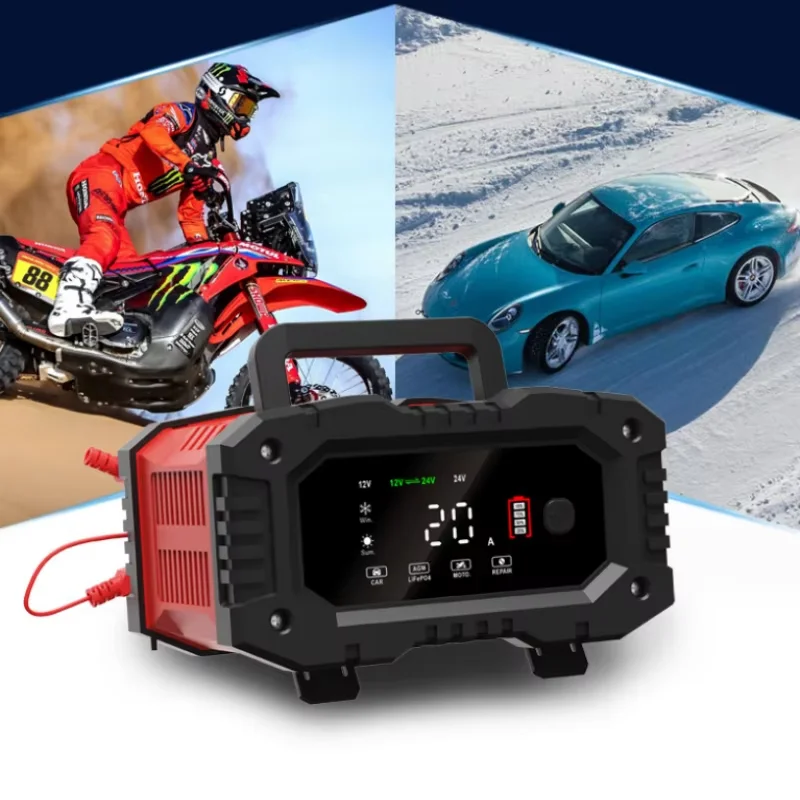 شاحن بطارية ذكي للسيارات والدر - مراجعة Lifepo4 Battery Charger Smart Automatic وسعره