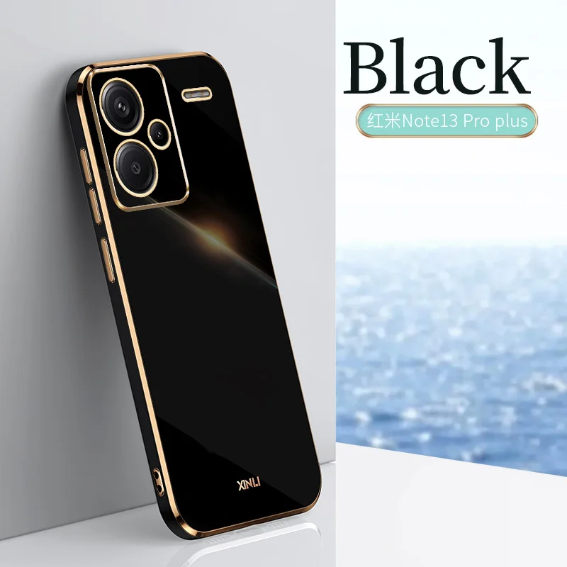 For Xiaomi Redmi Note 13 Pro Case Soft TPU Case For Xiaomi Redmi Note 13 5G Note 13 Plus Anti-Fingerprint Camera Protection 4G