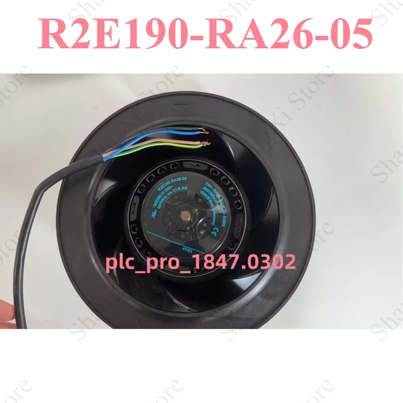 1PC Brand New R2E190-RA26-05 Cooling Fan AC230V 52/65W φ190mm Fast Delivery