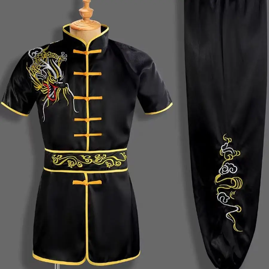 CLYFAN wushu uniform changquan clothes suits taichi chinese kungfu wushu clothes wushu suit ccwushu Martial arts costume