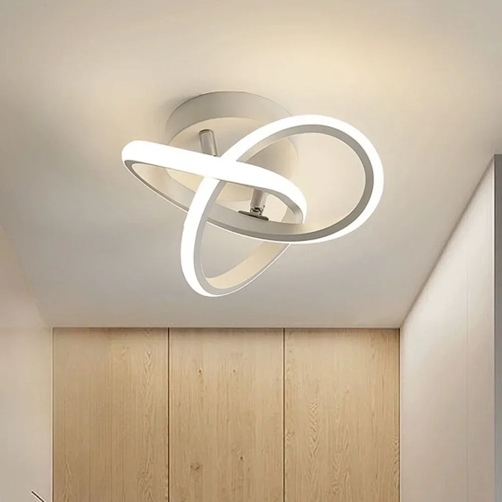 موردن جولة سقف ليد حديث مصباح إضاءة داخلية للمطبخ الطعام غرفة المعيشة الممر الممر ديكور غرفة نوم ضوء السقف