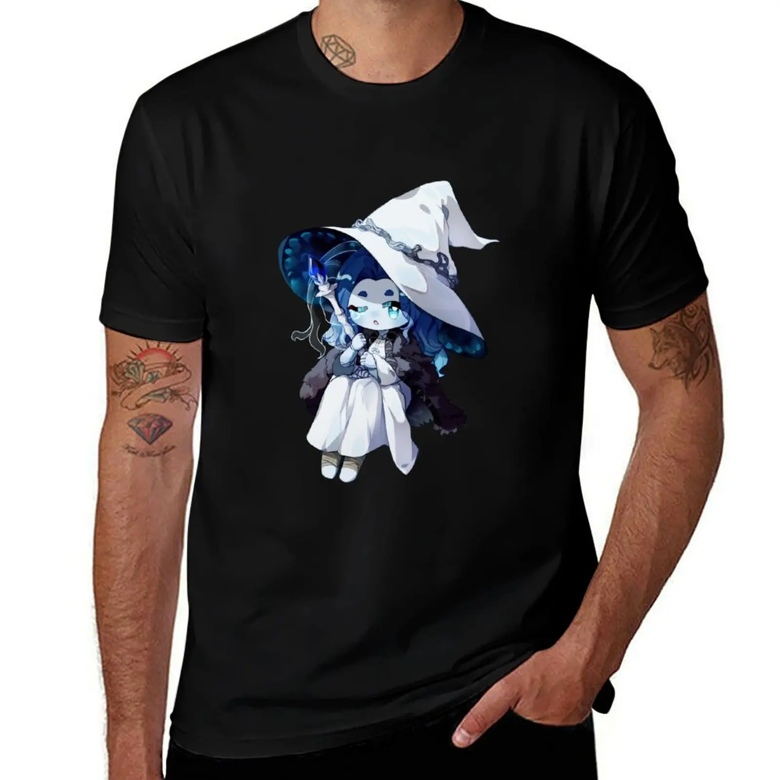 

Cute Chibi Ranni The Witch T-Shirt t shirts for man cotton soft man t shirt summer t shirt man cotton T-Shirt