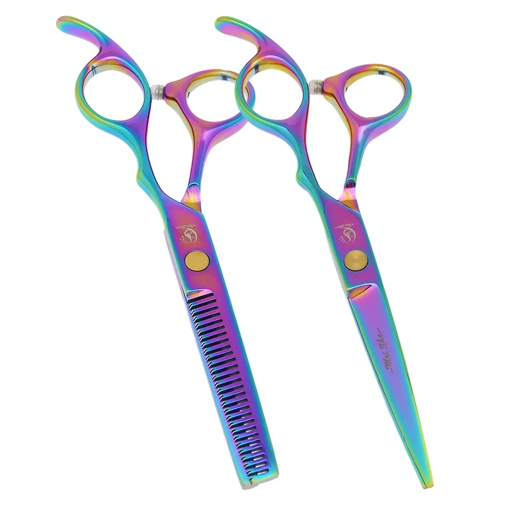 

6.0" Professional Hair Shears Hairdressing Cutting Scissors Barber Thinning Shears Japanese Steel Hair Trimming Clippers A0031A