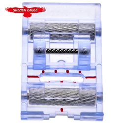 For Multi-Functional Household Electric Sewing Machine 820663096 Plastic Roller Presser Foot