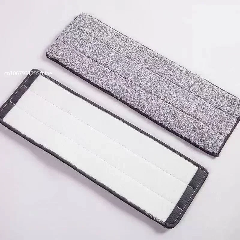 1pc 33x12cm Replacement Microfiber Washable Spray Mop Dust Mop Household Floor Cleaning Cloth Pads