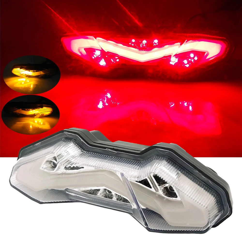 Motorcycle Tail Light For MT09 MT10 FZ09 Tracer 2014-2016 MT 10 MT 09 2017 Accessories Brake Turn Signal Taillight LED Light