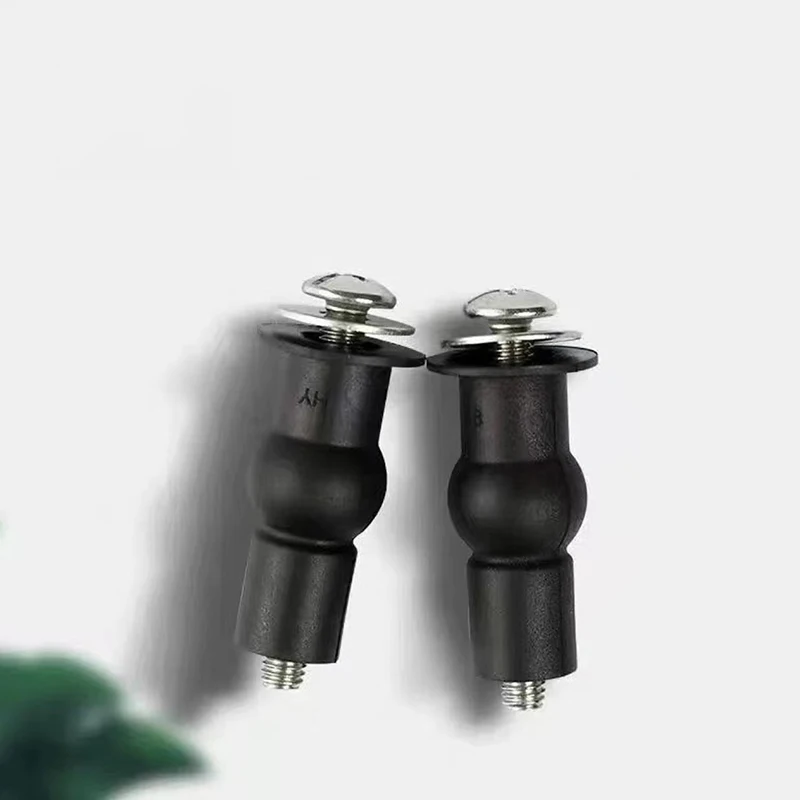 【L】2pcs M5 Toilet Seat Screws Nut Cover Lid Top Fixing Blind Hole Fitting Kits Bathroom AccessoriesReplacement Toilet SeatScrews