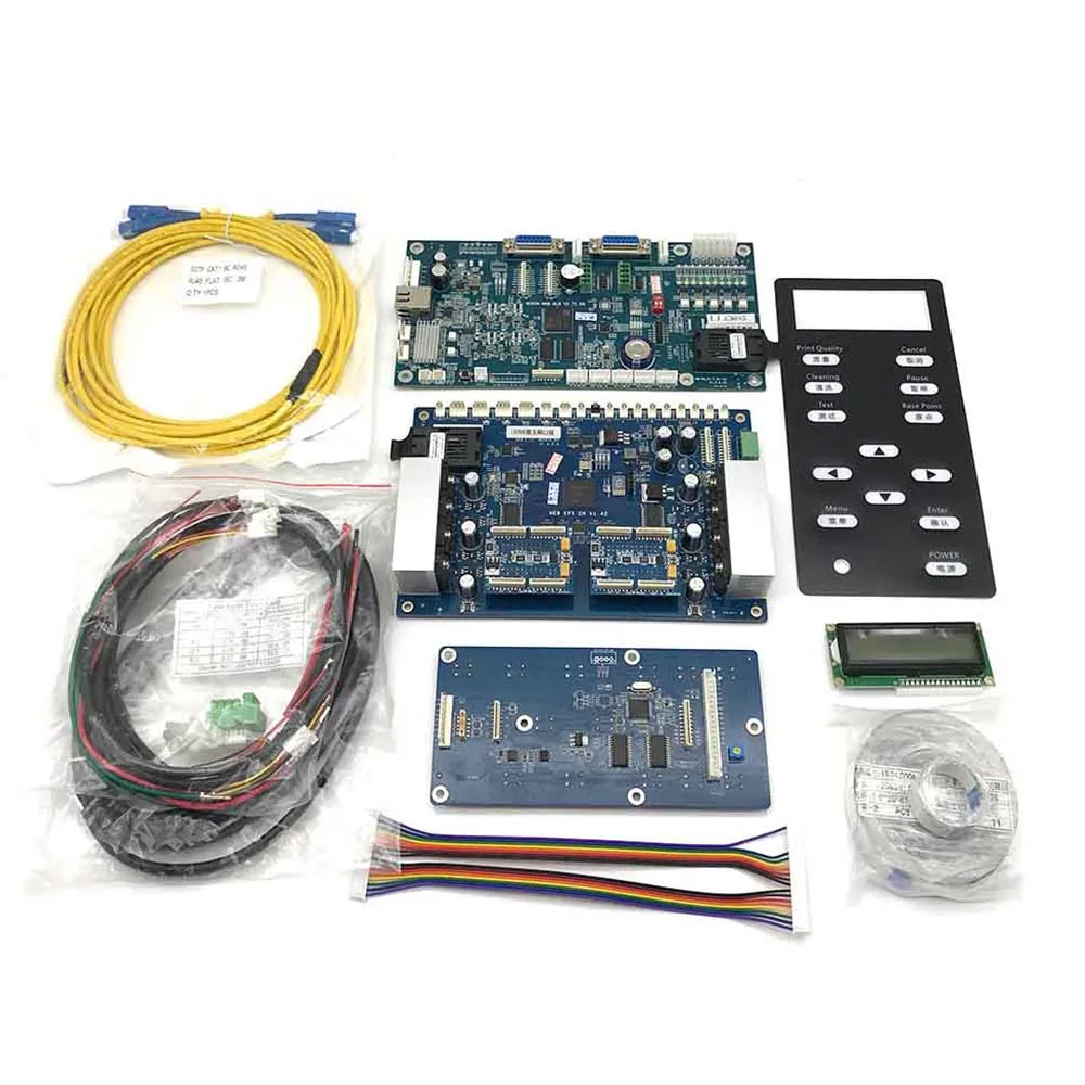 

Hoson I3200 Double Heads Board Set Network Version Update 4720 Printhead I3200-a1 Mainboard Headboard Kit for Inkjet Printers