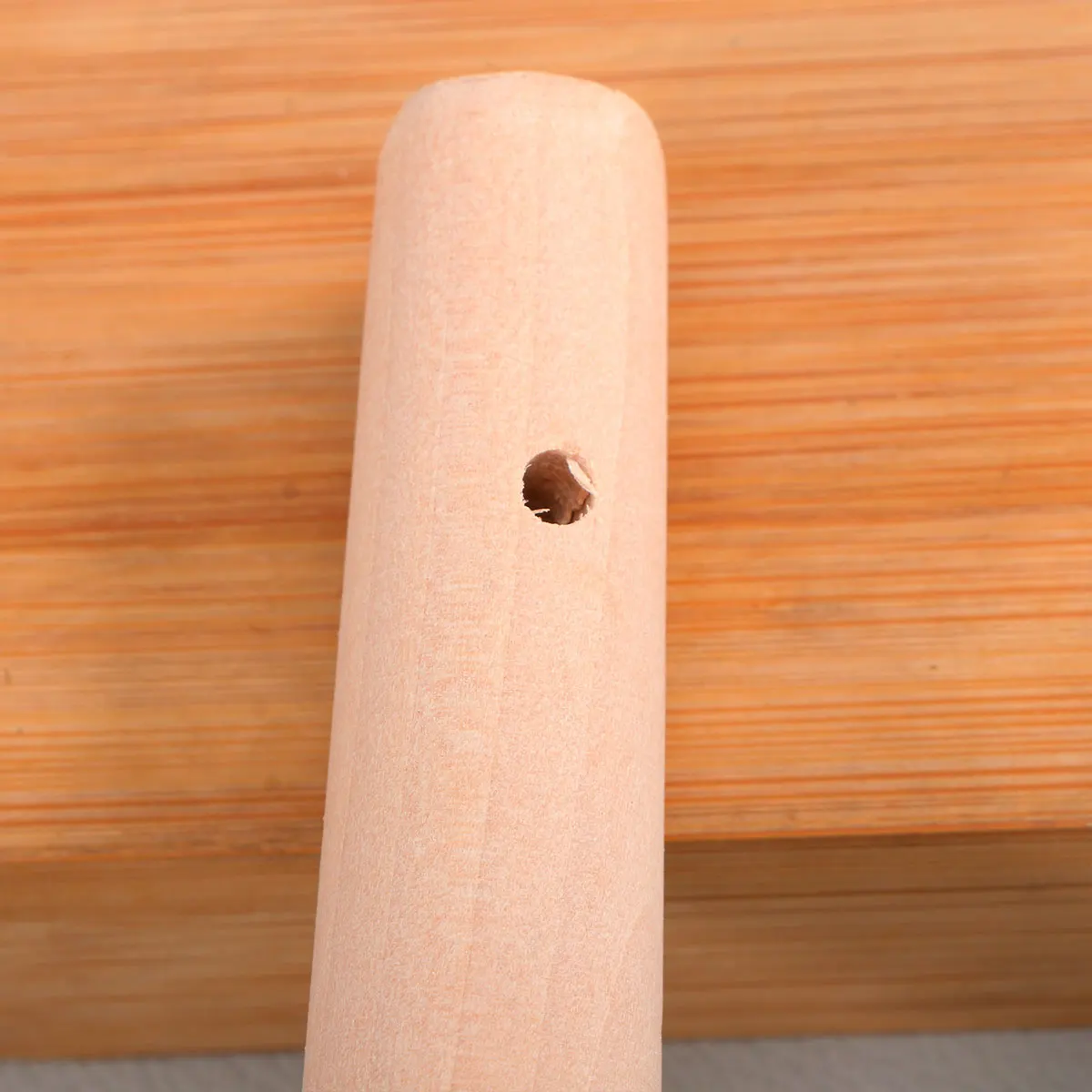 

4pcs Grinding Rod Natural Wood Pestle Replacement for Mortar Canning Sauce Soup Puree Wooden Mojito Muddler Muddler Tool