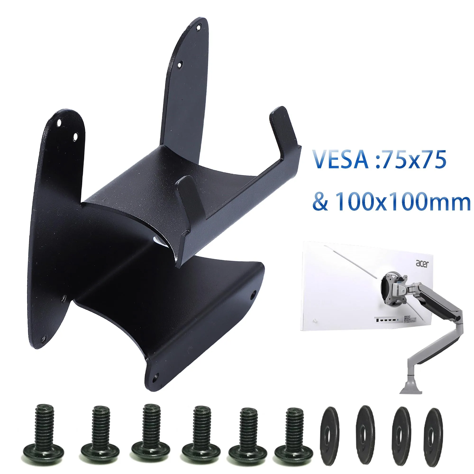 

Compatible with Acer XZ306CX 29.5" Wall Mount VESA Adapter Acer XZ6 38.5" mounts Bracket 75x75mm & 100x100mm Monitor Arms Stands