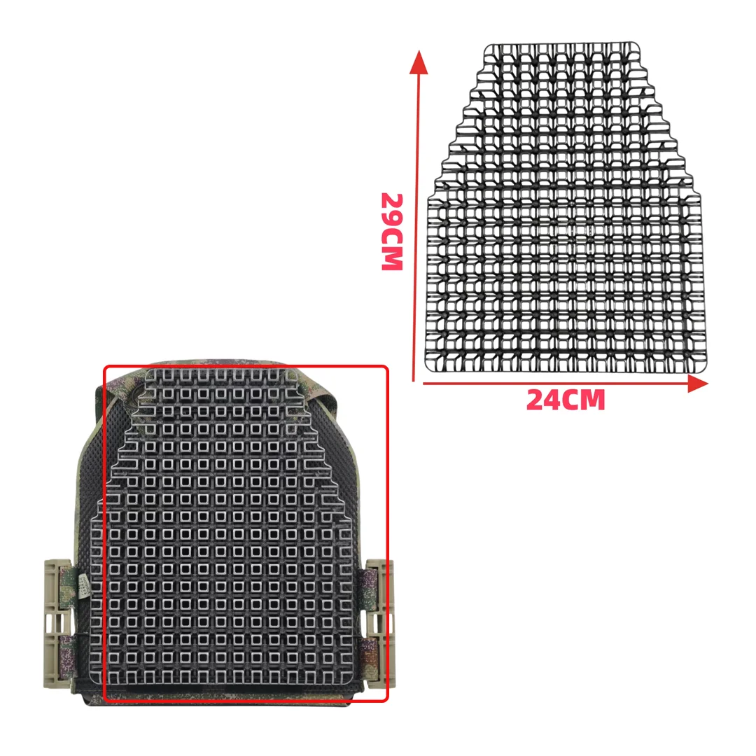 Removable Cooling Pad Tactical Vest Inner Liner Lightweight Breathable Sweat Absorption Shock Soft Comfortable Backpack Pad