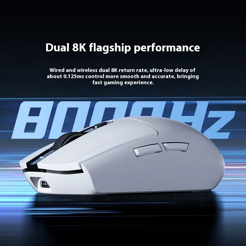 Imagem -02 - Mchose-maicong g3 Mouse sem Fio Leve Escritório de Jogo sem Buraco Bluetooth com Fio Terceiro Exame Paw3395