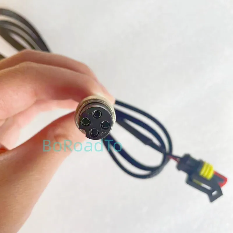 Common Rail Injector Tester 1M Extended Line Wire 2 Pin 3Pin 4 Pin for Solenoid Piezo Diesel Nozzle Cable Adapter Plug