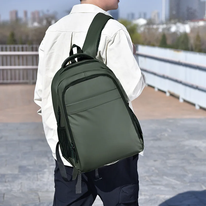 2024 New Backpack Fashion Casual Big Bag Men\'s Bag Travel Backpack Executive Backpack Men