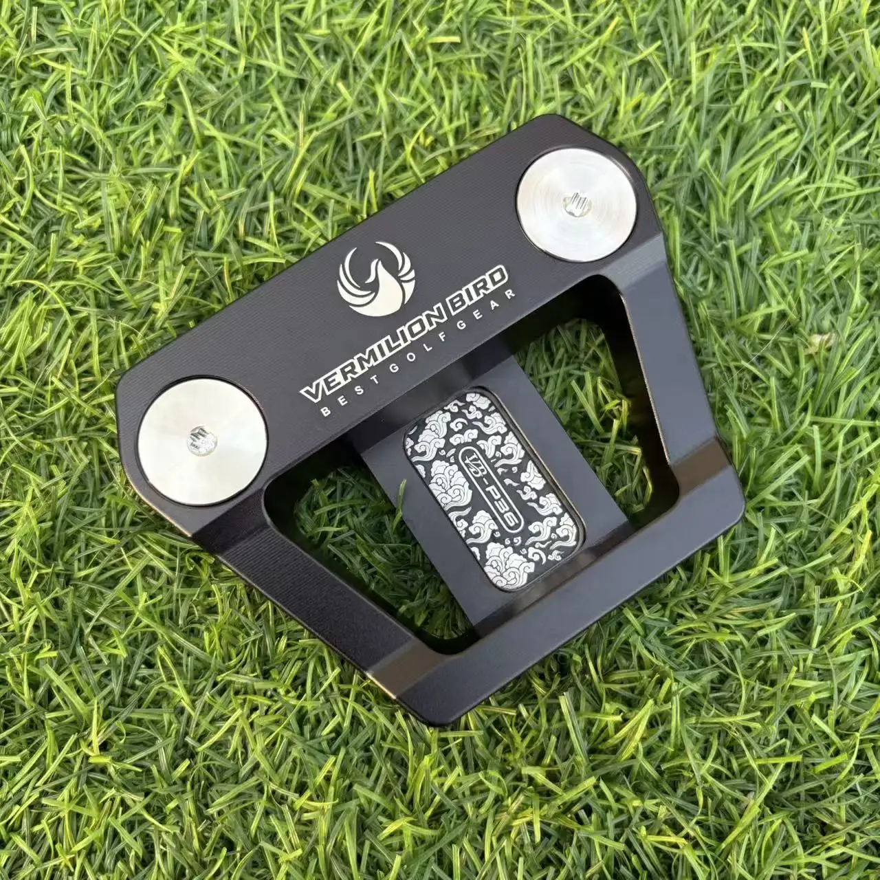 VB-P36 Golf Putter Head High MOI CNC Milled Aluminum Putter Head with Adjustable Weight Screw Golf Putting Club for Golfers