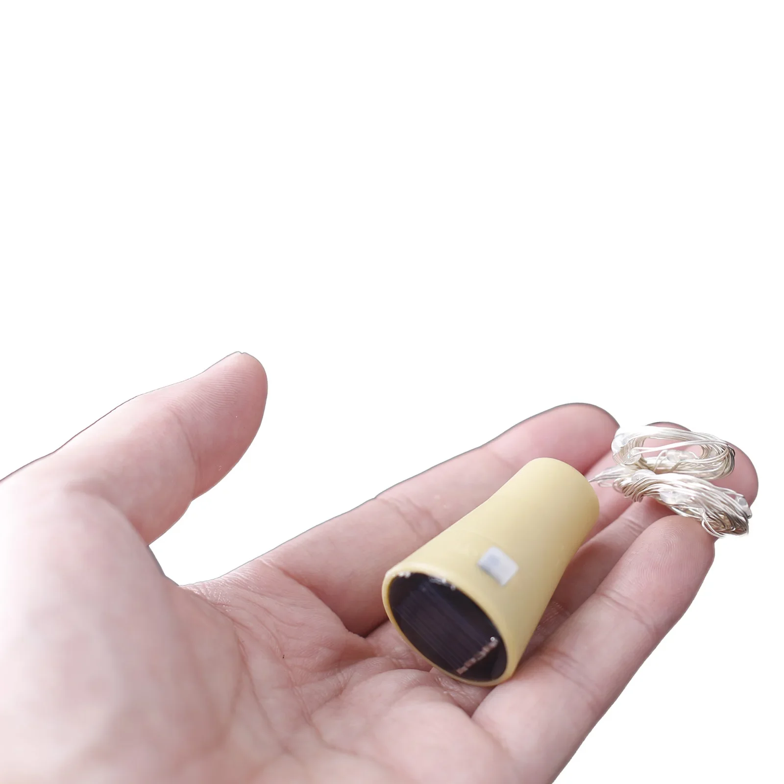 5Pcs Solar Power 10 20LEDs Wine Bottle String Light Copper Wire Fairy Lights Cork Shape Christmas Lamp For Party Garden Decor