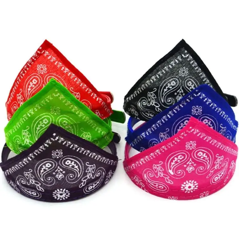 Adjustable Bib Fashionable Durable Leather Best Seller Colorful Grid Need Dog Triangle Bib Pet Accessories Pu Collar Puppy Scarf