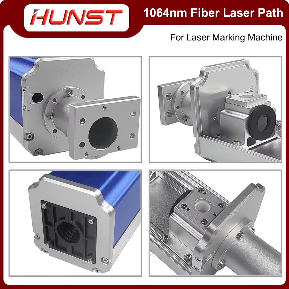 HUNST Fiber Laser Path Standard Path Housing Rayucs MAX JPT Interface for Laser Marking Engraving Machine.