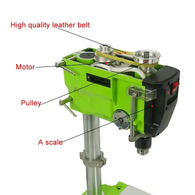Micro mini bench drill drilling and milling machine small bench turn home 220V multi-function drilling machine high precision