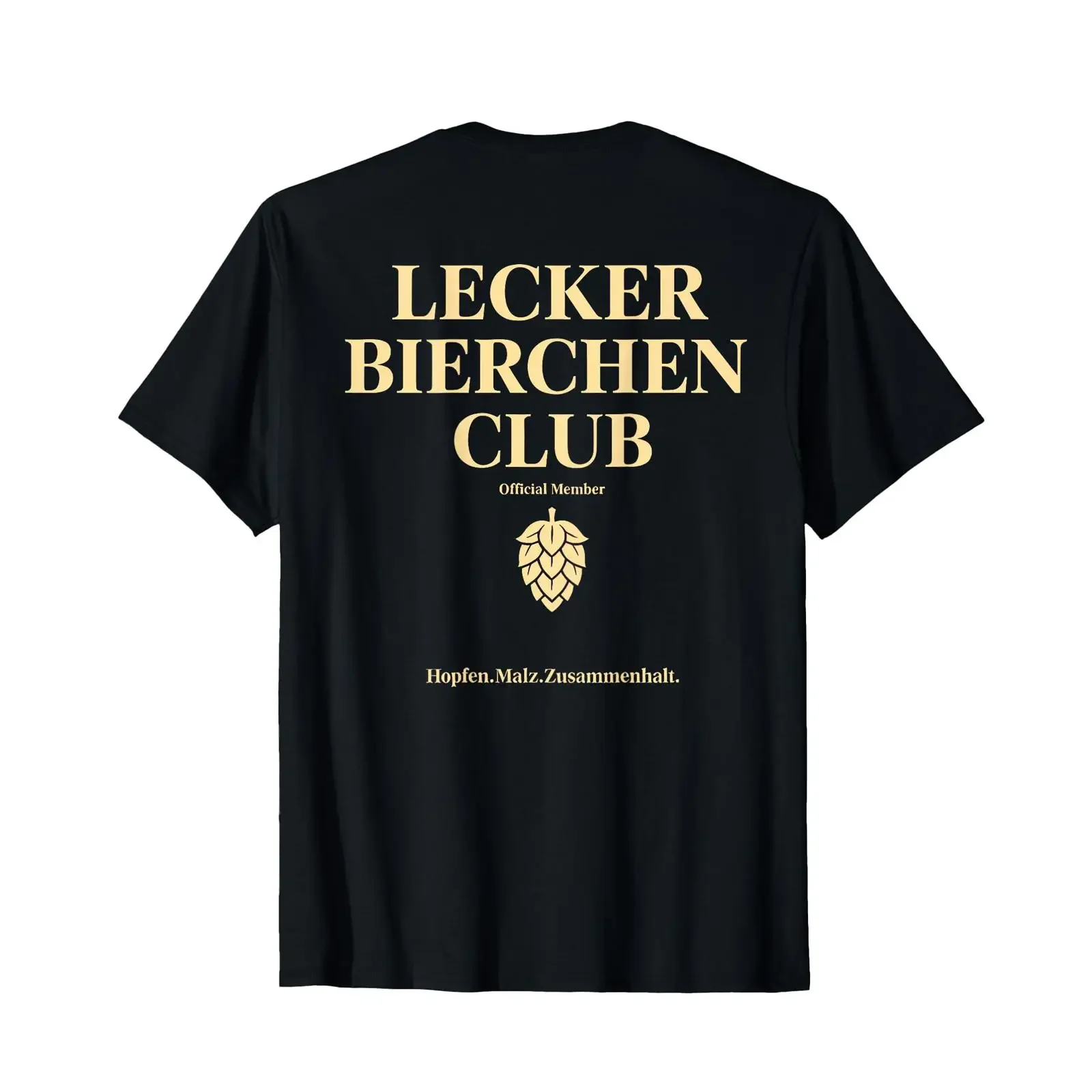 Lecker Bierchen Club T Shirt vintage Washed graphic designer clothes Soft Comfortable Versatile Top For Everyday Wear Stretched