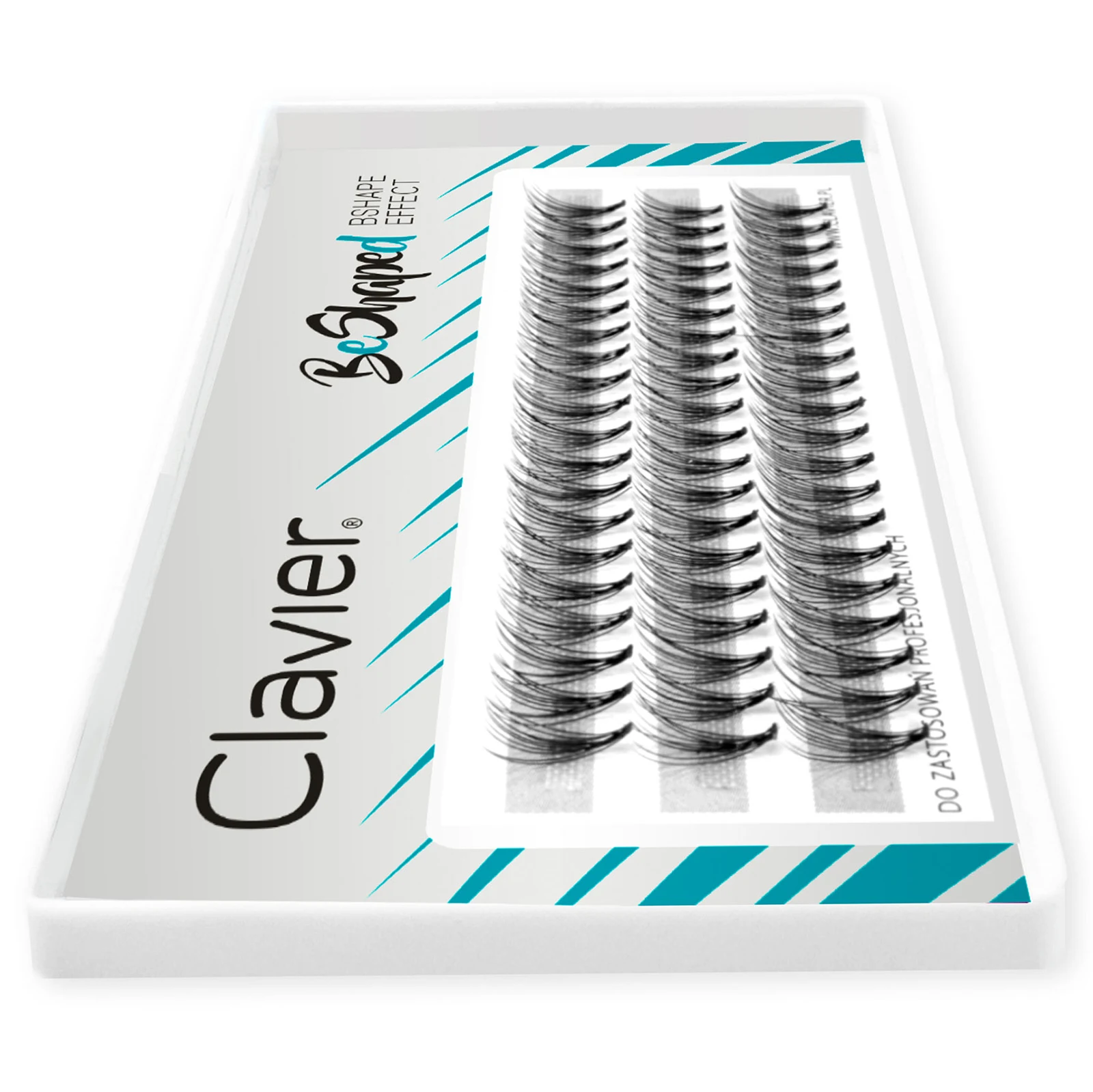 Clavier 6 Boxes Per Set Beshaped Eyelashes Set Extraordinary Natural Tuft  Lash Synthetic Silk Softer Cluster Eyelash