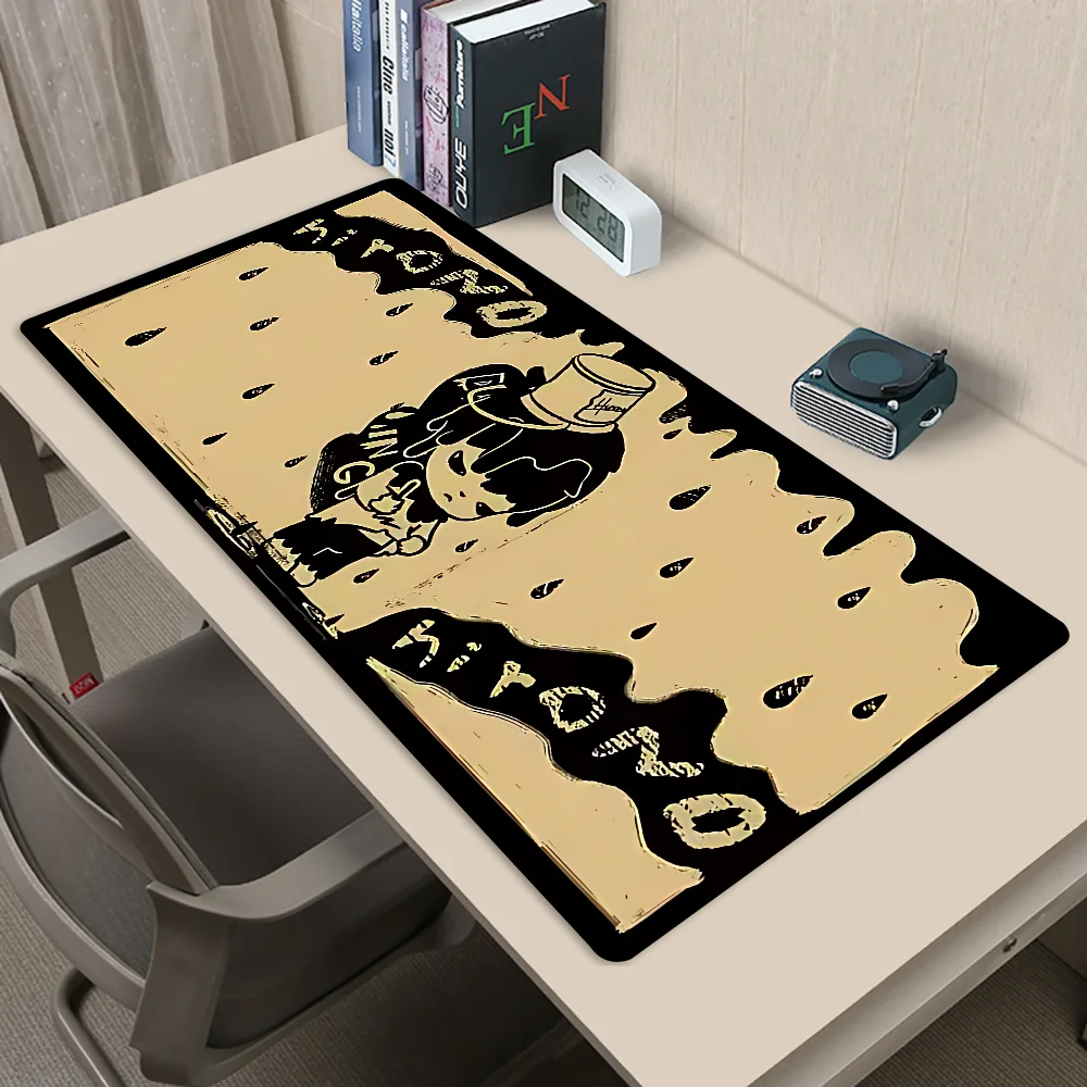 H-Hirono-Grand tapis de souris de jeu, tapis de souris Gamer, taille L XL média, claviers polymères, nouveautés