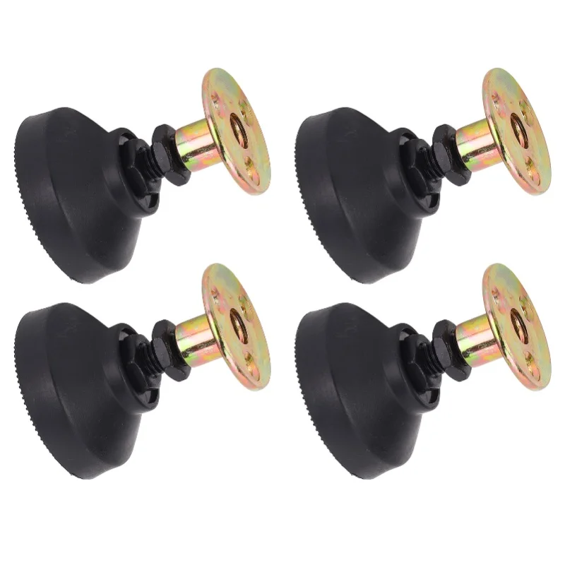 4 Pcs Adjustable Furniture Riser 400kg Load Bearing Non Slip Reduce Noise Furniture Support Legs Leveler