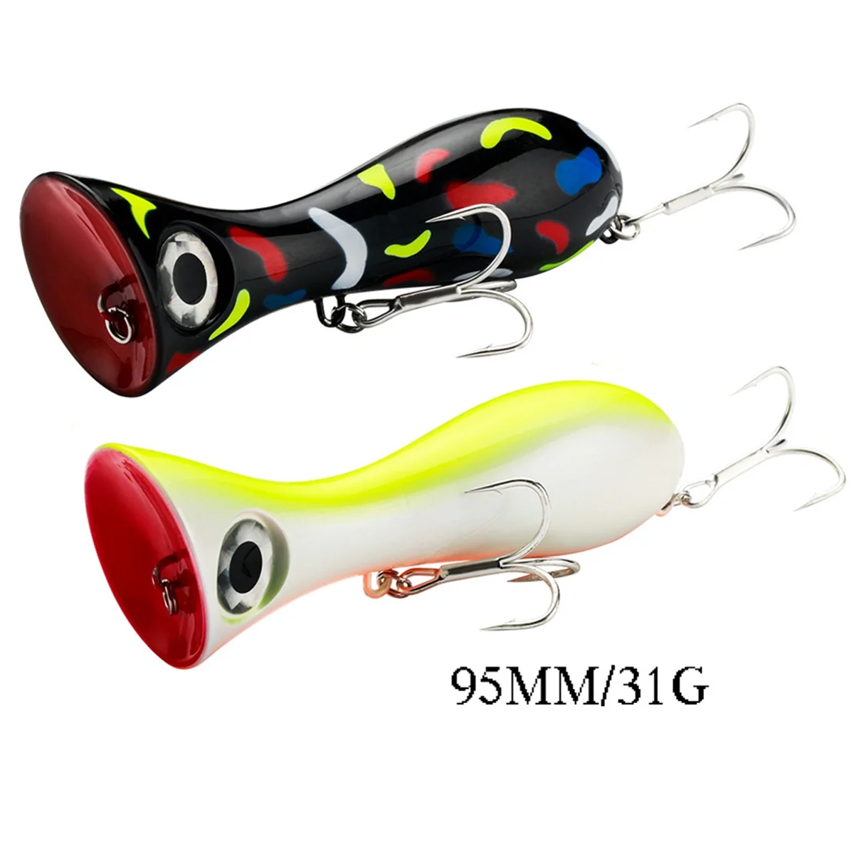 Wave Climbing Lure Bait Fishing Bait Plastic Fishing Tackle Large Mouth Wave Climbing Bait Fake Bait Type D