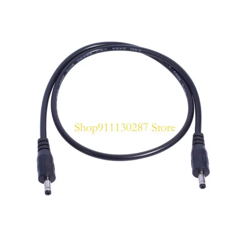

J1HC Universal 3.5x1.35mm Male to Male Power Cable 22AWG Copper Wire for Routers, Speakers, Led Lights, Fans, And More