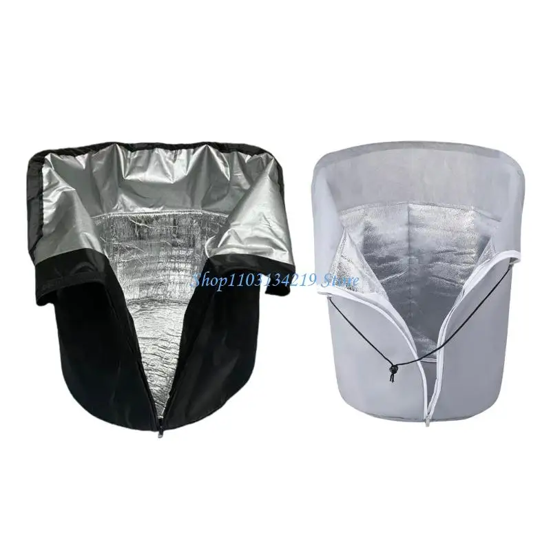 

N5KC Дышащий защитный чехол от замерзания Ткань Оксфорд для растений Простая установка Холодная погода Здоровое обслуживание