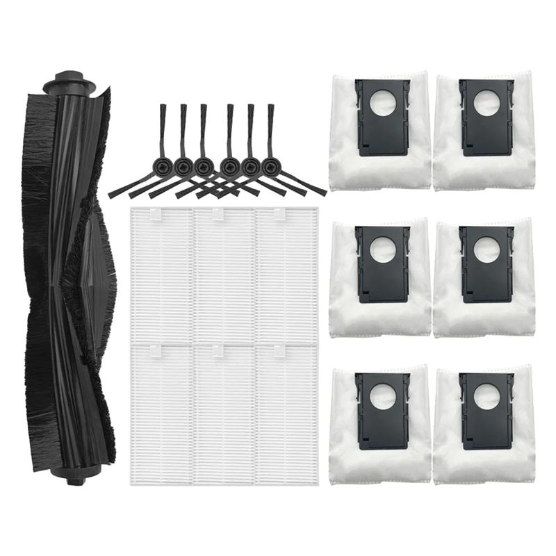 

For Midea W20 / W20 Pro Robot Vacuum Cleaner Main Side Brush Hepa Filter Accessories Replacement Parts Active