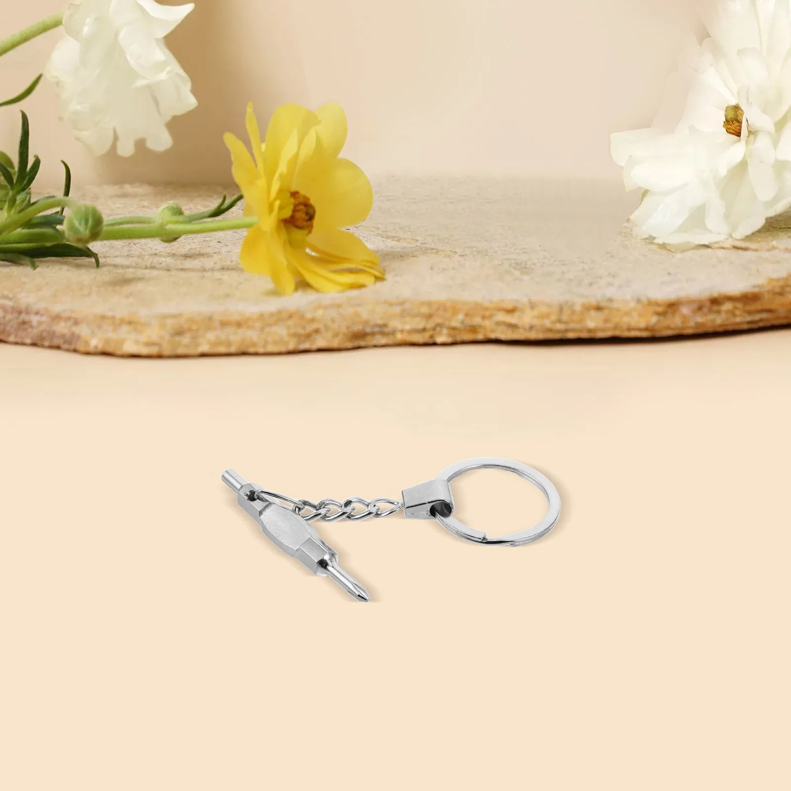 1 stücke Griffbrett Werkzeug Silber Doppel Kopf Mini Schraubendreher Für Finger Skateboard Reparatur Legierung Diy Universal Skate Werkzeug Tragbare