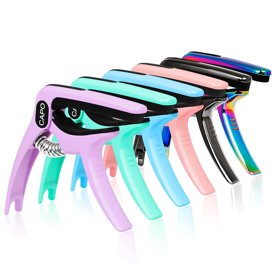 

M MBAT Guitar Pitch Clip 6 String Guitar Capo Pitch Clip High quality alloy metal universal capo tuning clip Guitar Accessories