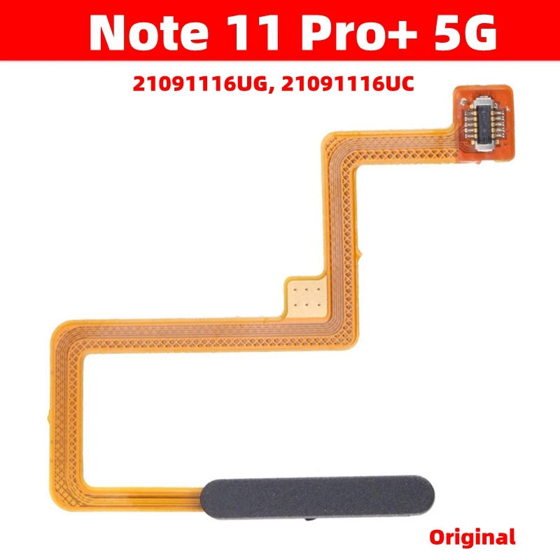 For Xiaomi Redmi Note 11 Pro Plus 5G  Fingerprint Recognition Sensor Flex Cable Power Button Mobile Phone Parts