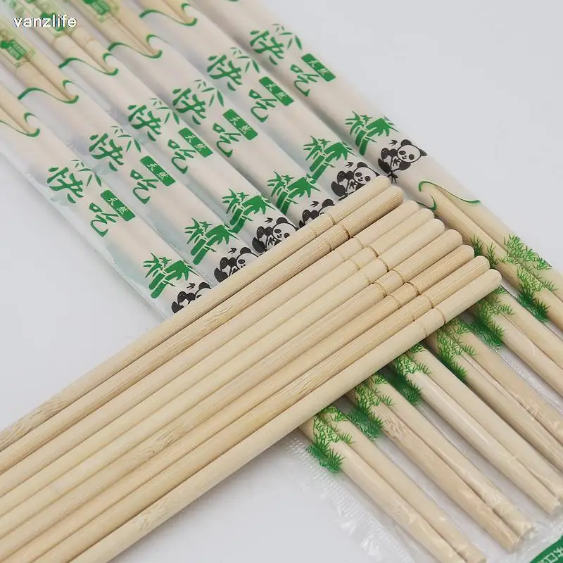 vanzlife Disposable chopsticks bamboo chopsticks for restaurant take out kitchen household fast food sanitary chopsticks