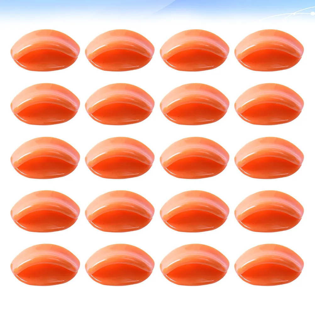 

50Pcs Small Resin Duck Mouth Replacement Parts DIY Handmade Crafts Decoration Kit for Children School Classroom Projects Mouth
