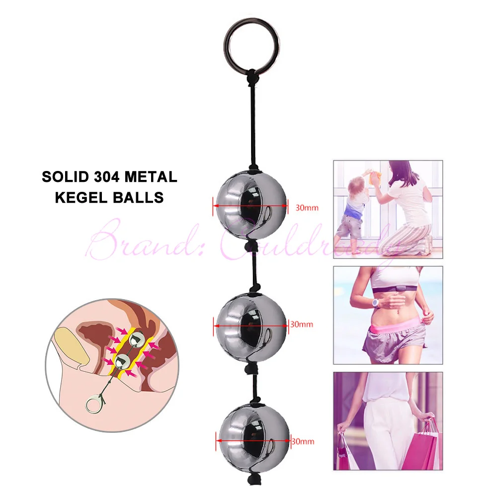 Sextoys Weighted Metal Vaginal Eggs Chinese Geisha Kegel Exerciser Ben Wa Ball Adult Sex Toys for Woman