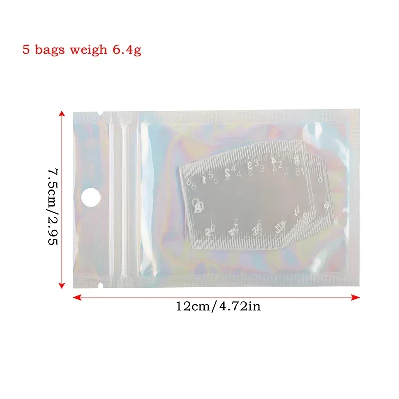 5Pcs Langlebige Stirn Gestaltung Schablone Gestaltung Tragbare Instant Stirn Former Zeichnung Augenbraue Design Lineal Geschenk