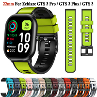 22mm Bracelets For Zeblaze GTS 3 / GTS 3 Pro /GTS 3 Plus Strap Watch Band Wristbands For Zeblaze Stratos 3/2 / Vibe 7 Pro Belt