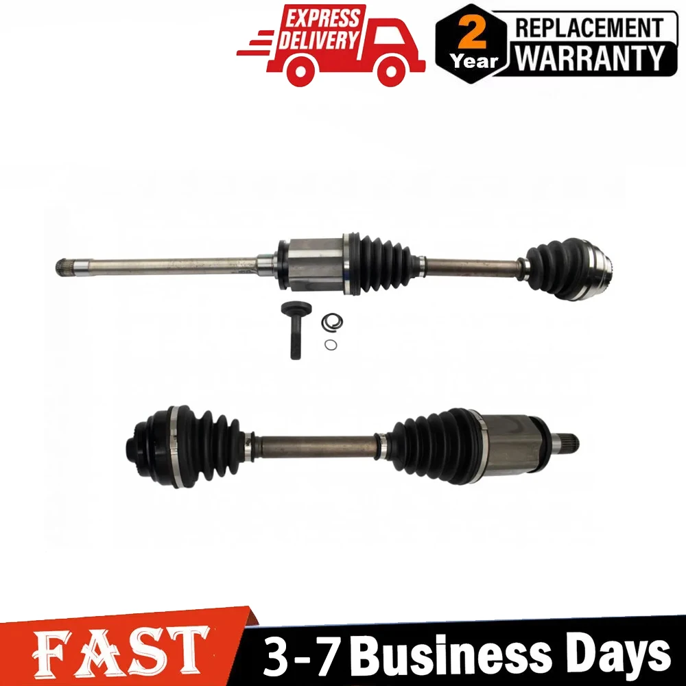 

Front CV Axle Shaft Set with Hubs & Bearings for BMW 5 6 Series X-Drive AWD